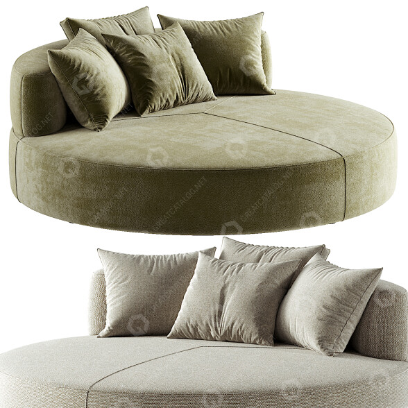 Cama de día Varaschin Belt Modelo 3D