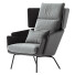Sillón y otomana Ferri 1956 Blade Hight - Chamfer