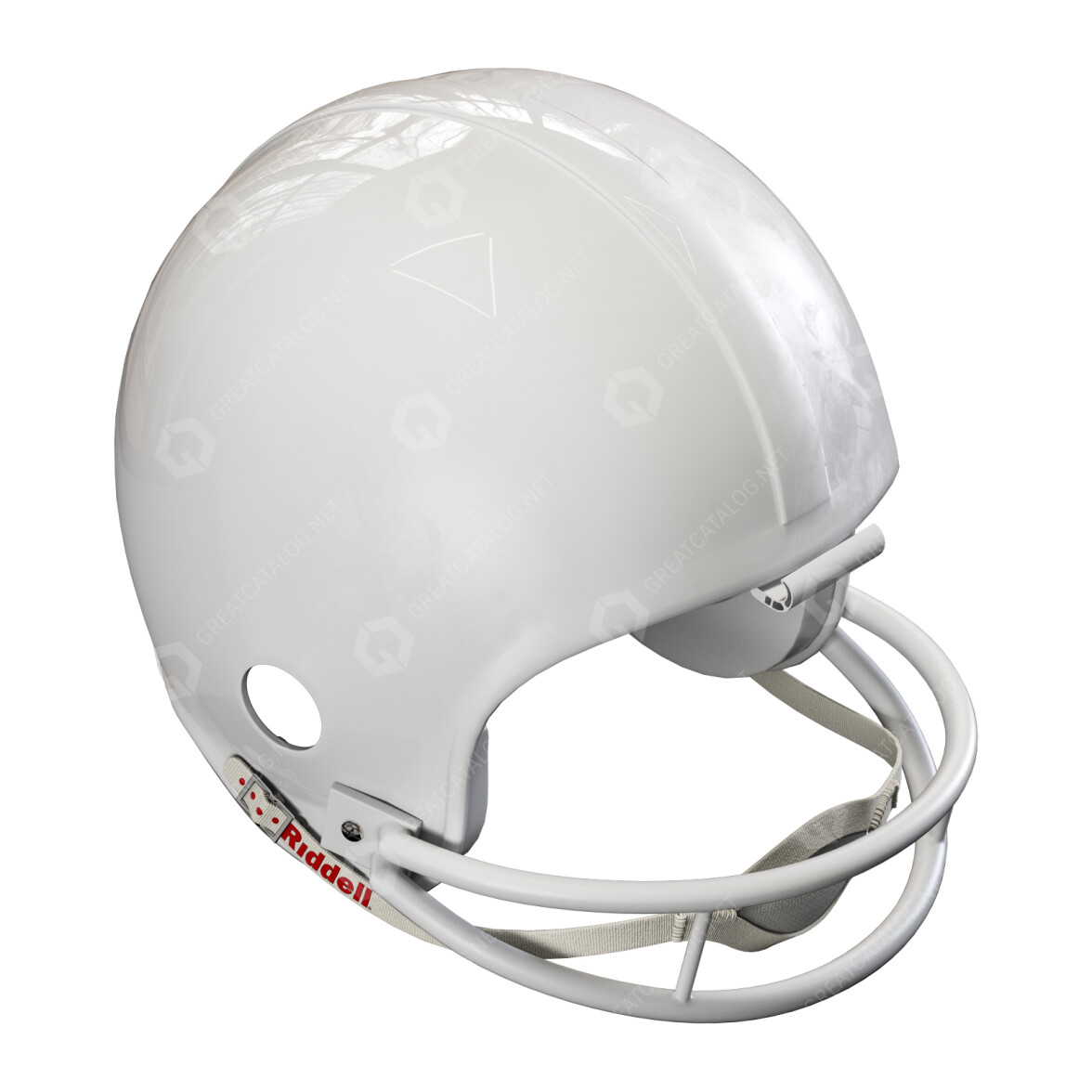 Riddell 11-15T ホワイトフェイスマスク リデル スピードフレックス用