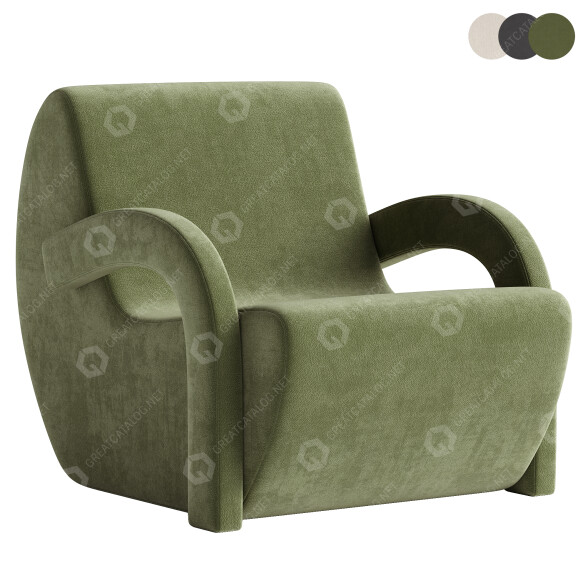 Кресло Caracole Leo Accent 3D модель