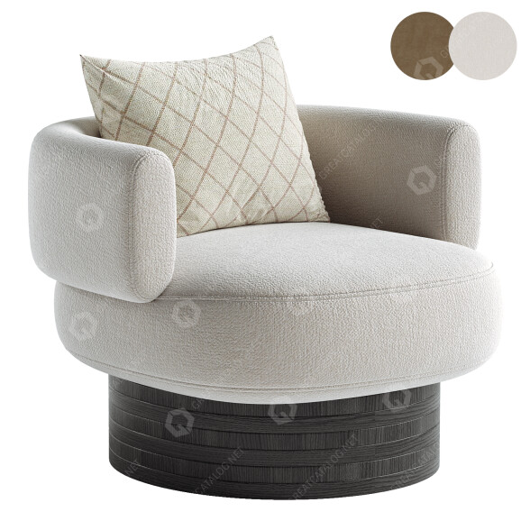 Sillón Dara Maison Mallow Modelo 3D