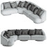 Sofa Dara Maison Athena 5 Seater - Chamfer