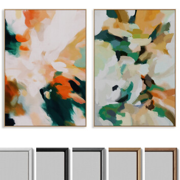 Kino  Abstract Painting Frame Set 014 Model 3D