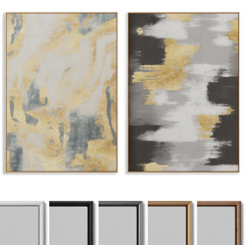 Kino  Abstract Painting Frame Set 018 Model 3D