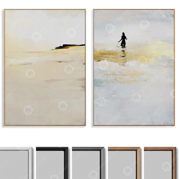 Картини Abstract Painting Frame Set 024 3D модель