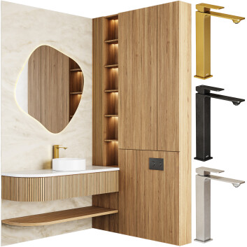 Baño  Vigo Industries Conjunto de Muebles 07 Modelo 3D