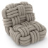 Fauteuil Moooi Knitty Lounge - siries095