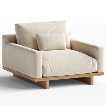 Кресло Castlery Mori Performance Fabric