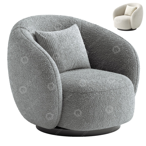 Fotel Vorsen Aria model 3D