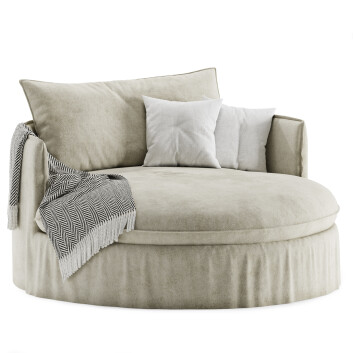 Кушетка Sixpenny Neva Round