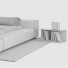 Bett und Nachttischchen Set l001 - Kostyk Alik