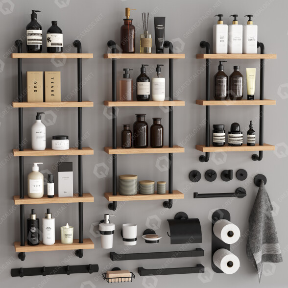 Аксесуари Bathroom 51 3D модель