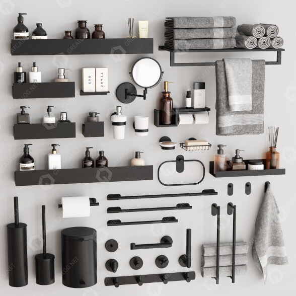 Zubehör Bathroom 52 3D-Modell
