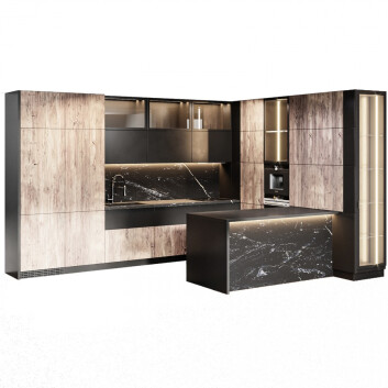 Kitchen Modern 23 3D model