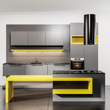 Кухня Modern 26 3D модель