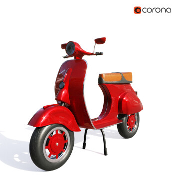 Skuter Vespa Classic Model 3D