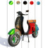 Scooter Vespa Classic - CGMOD