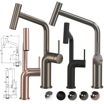 Змішувач Gessi Stelo 60313 3D модель