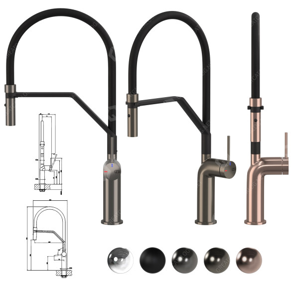 Wasserhahn Gessi Stelo 60315 3D-Modell