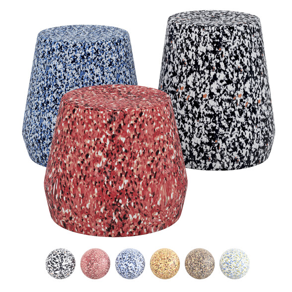 Poufs Derlot Stump Recycled 3D-Modell