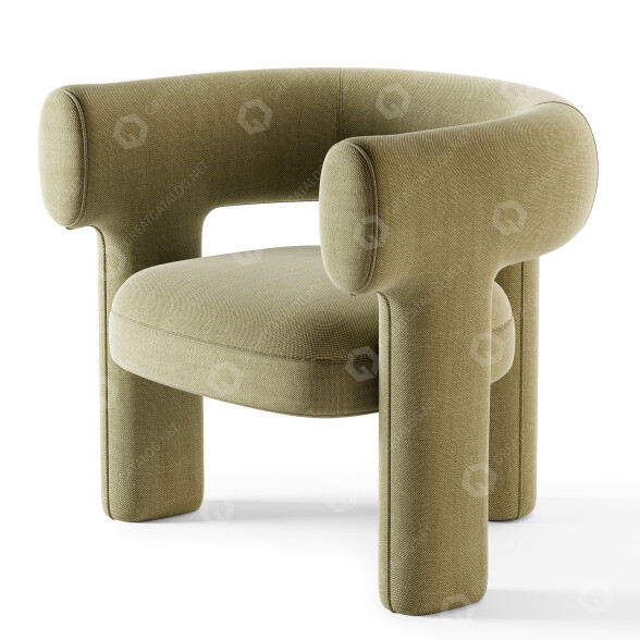 Sessel Pierre Frey Litho 3D-Modell