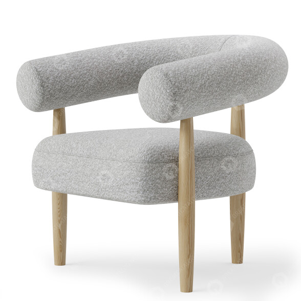 Armchair Union Home Alon 3D model