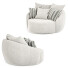 Диван Flexform Globe Poltrono Girevole - infinity.vision