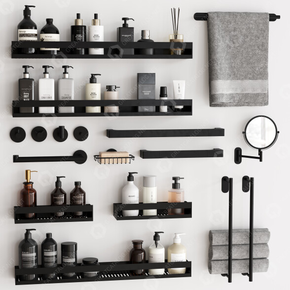 Аксесуари Bathroom Set 57 3D модель