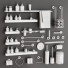 Аксесуари Bathroom Set 58 - sasname