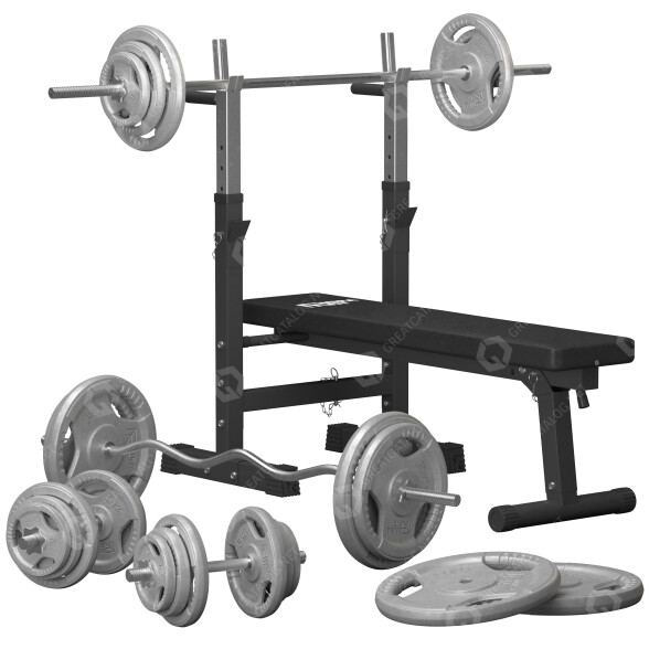 Тренажери Mirafit M1 Weight Lifting Starter Set 3D модель