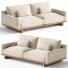 Диван Castlery Mori Performance Fabric - Chamfer