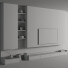 ТВ стінка Набір 05 - Visual.3d.art