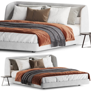 Cama y mesitas de noche MisuraEmme Virgin