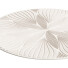 Teppichboden Benuta Round Wool Folia Ivory - cirius