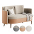 Canapé Rout 2 Seater - cirius