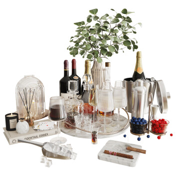 Декор Kitchen Accessories 03 3D модель
