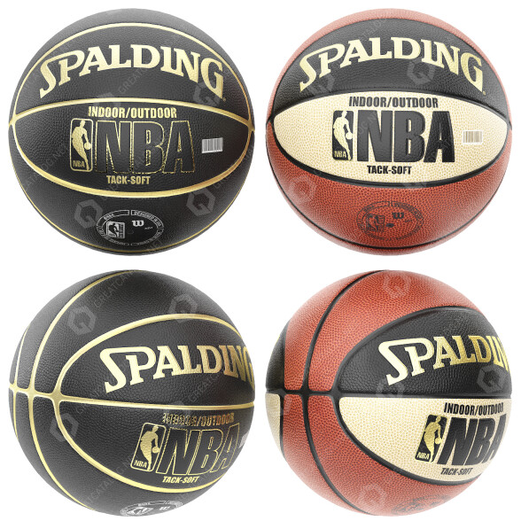 Баскетбольні м'ячі Spalding NBA Snake 3D модель