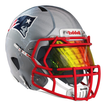 Шолом Riddell New England Patriots Authentic Speed Flex 3D модель