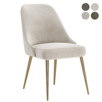 Стілець West Elm Century Dining -  Metal Legs 3D модель