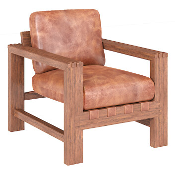 Sessel Pottery Barn Crosby Leather