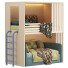 Cama FeliFam 2 Level Kids - Justcgi