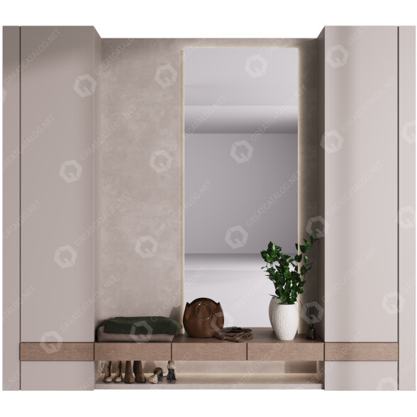 Korridor Composition 11 3D-Modell