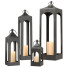 Ліхтарі Pottery Barn Caleb Handcrafted Metal - 3drj