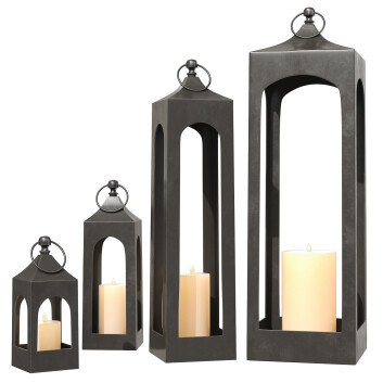 Ліхтарі Pottery Barn Caleb Handcrafted Metal 3D модель