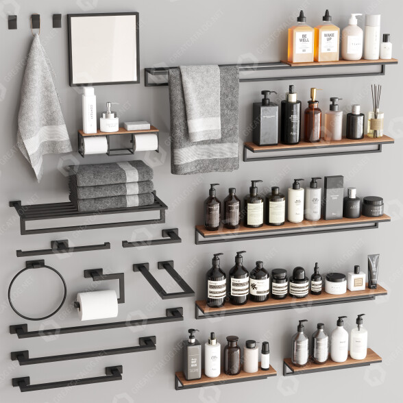 Аксесуари Bathroom 63 3D модель