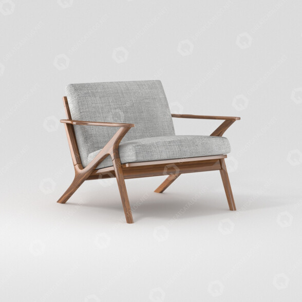 Sessel Gray 3D-Modell