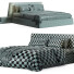 Lit et tables de chevet Manzzeli Triangle Hippo136 - babarikograf