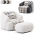 Крiсло та пуф Westwing Boucle Sessel Sofia - Armada 