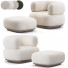 Armchair and Pouf Studiotwentyseven Split - Armada 