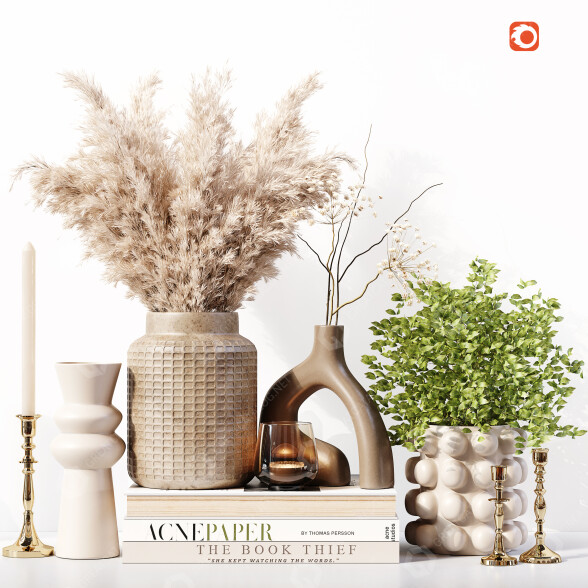 Dekoracje Set model 3D